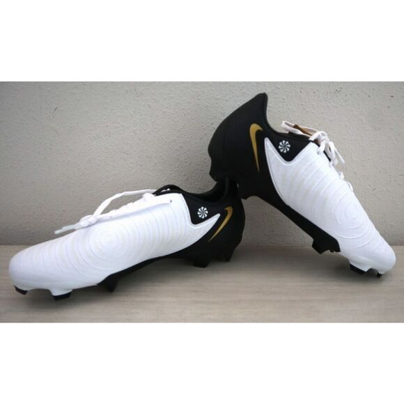 Nike FD6723 Mens 5.5 WMN 7 White Phantom GX II Academy Firm Ground Soccer Cleats - Picture 8 of 9